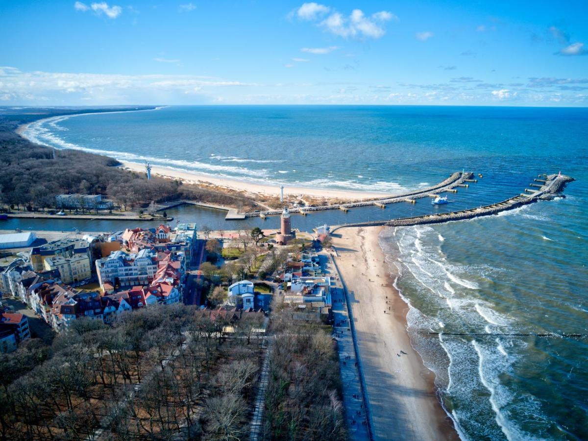 Seaside Apartament 616 Z Widokiem Na Morze Kołobrzeg Exterior foto